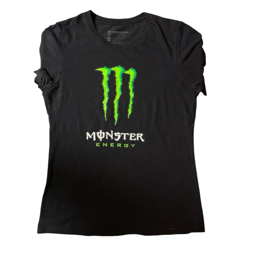 Monster Energy Women's Black Short Sleeve Tee